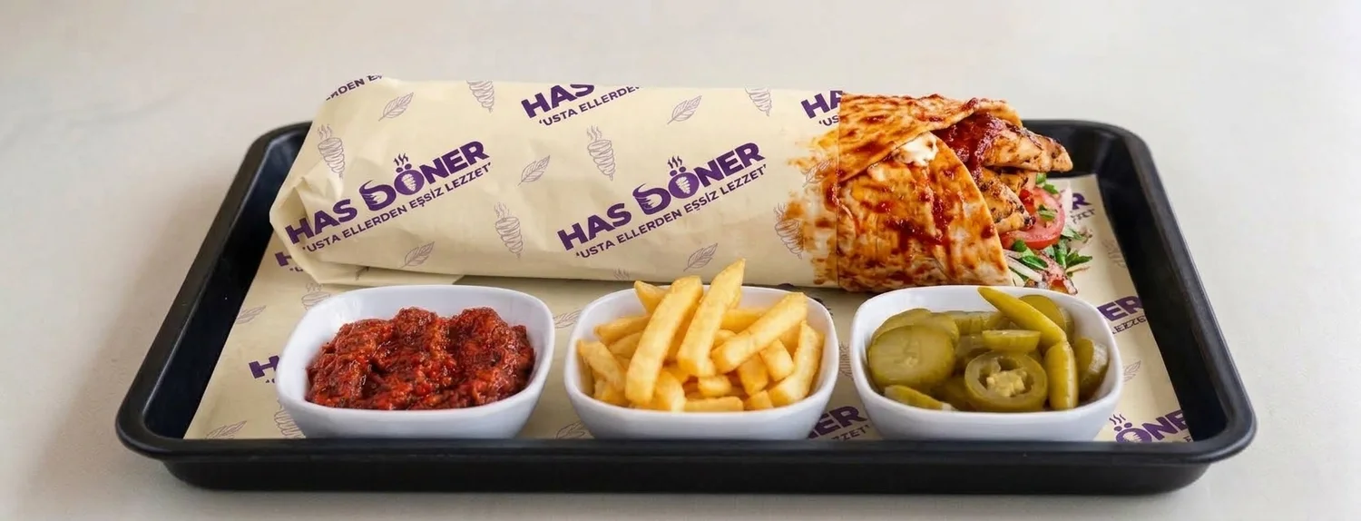 Hatay Usulü Tavuk Döner Dürüm